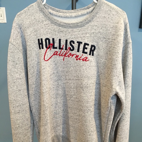 Hollister Grey Crewneck - Picture 2 of 5